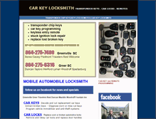 Tablet Screenshot of cityautolocksmith.com